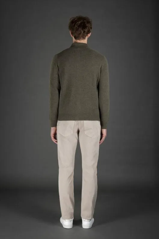 MooRER Knitwear Men ALLYNWS3 Militare