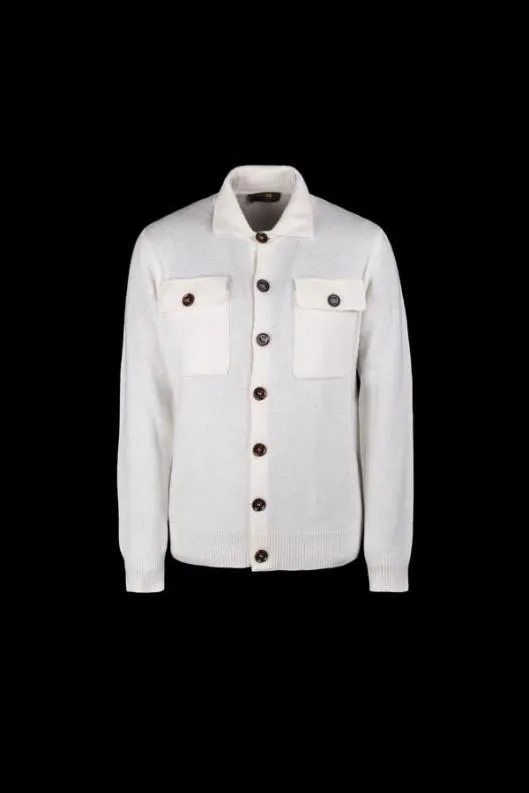 MooRER Knitwear Men ALLYNWS3 Milk