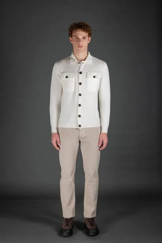 MooRER Knitwear Men ALLYNWS3 Milk