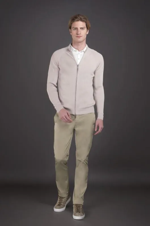 MooRER Knitwear Men DEANCSP Mandorla