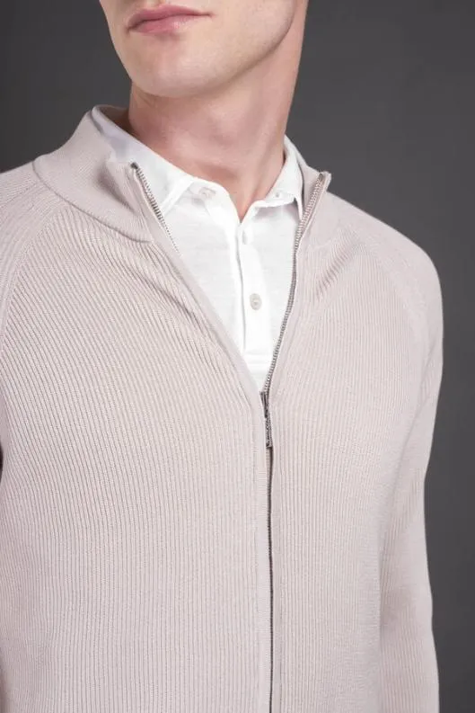 MooRER Knitwear Men DEANCSP Mandorla