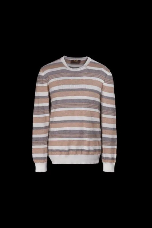 MooRER Knitwear Men ELMERRHA Deserto