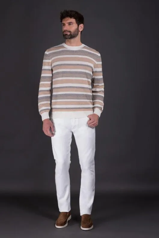 MooRER Knitwear Men ELMERRHA Deserto