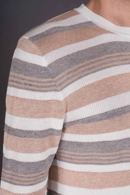 MooRER Knitwear Men ELMERRHA Deserto