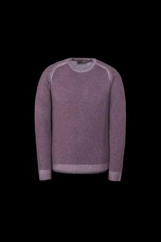 MooRER Knitwear Men FRANKIEWVG Burgundy