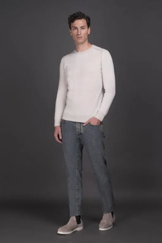 MooRER Knitwear Men FRANKIEWVG Mandorla