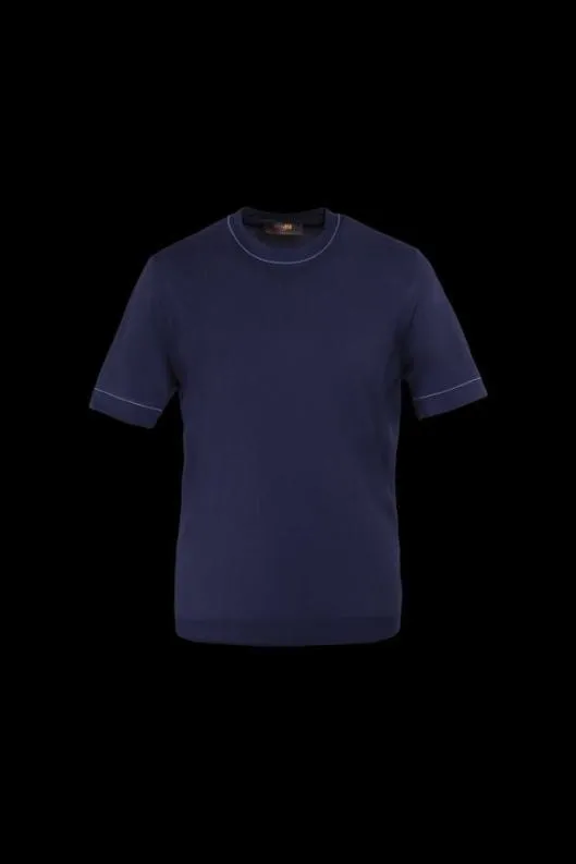 MooRER Knitwear Men JAIROCRE Navyindaco