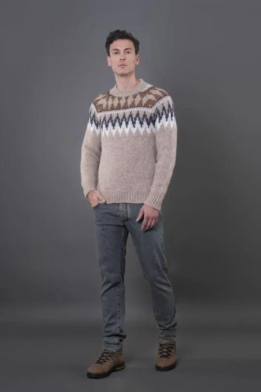 MooRER Knitwear Men KEMPPAY Beige