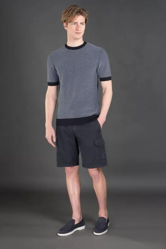 MooRER Knitwear Men MOSESRHC Lightdenim
