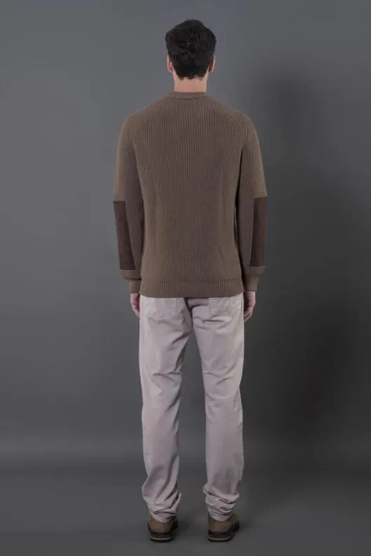 MooRER Knitwear Men STUARTHN Cammello