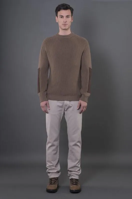 MooRER Knitwear Men STUARTHN Cammello