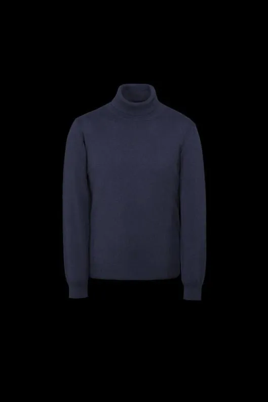 MooRER Knitwear Men TODIWS5 Navy