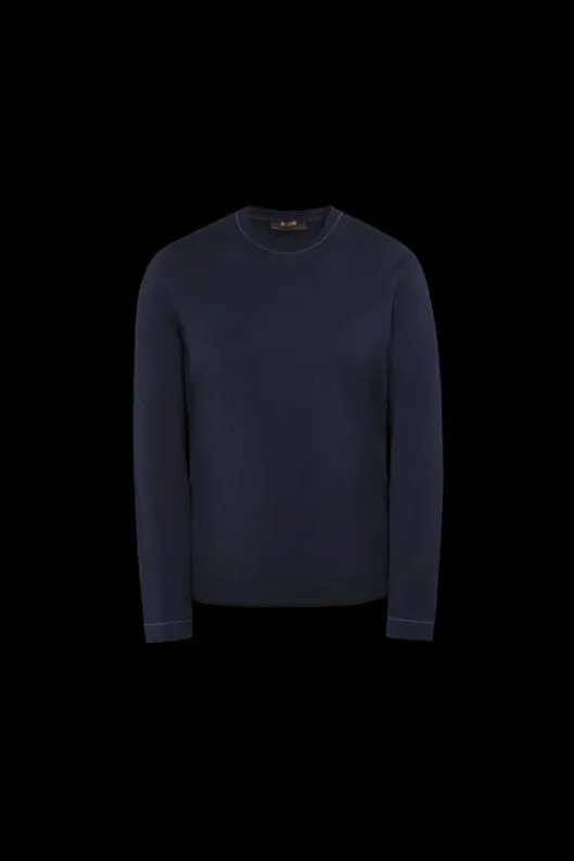 MooRER Knitwear Men TRISTANDCRE Navyindaco