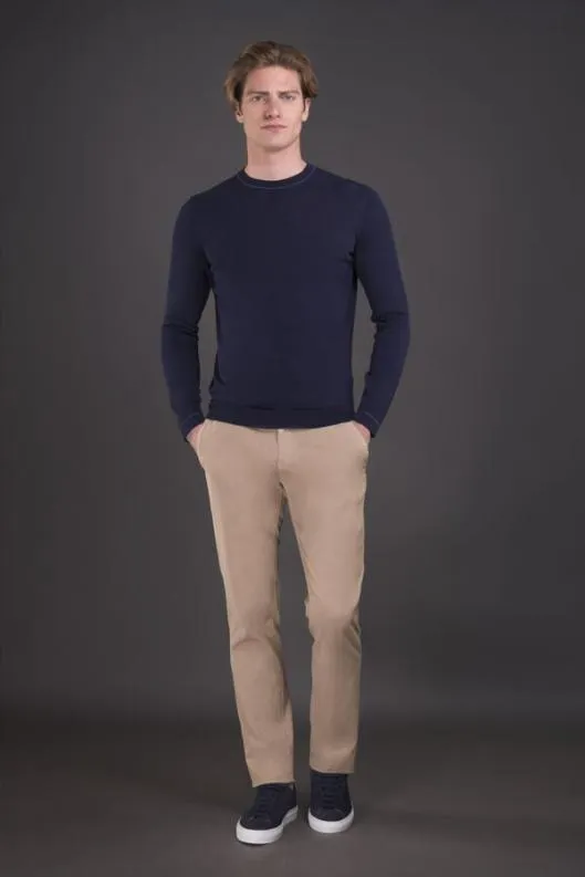 MooRER Knitwear Men TRISTANDCRE Navyindaco
