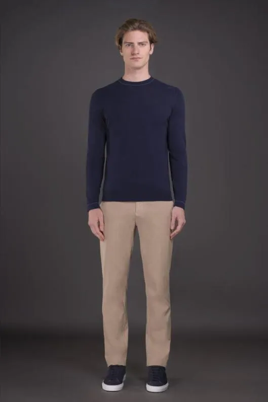 MooRER Knitwear Men TRISTANDCRE Navyindaco