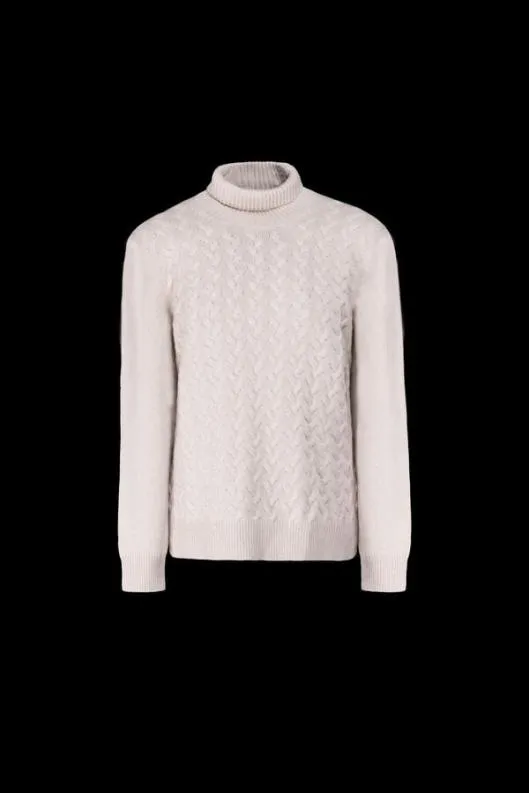 MooRER Knitwear Women ABSOLBC Naturale