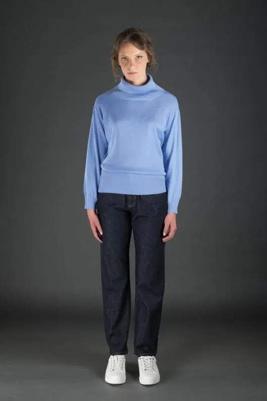 MooRER Knitwear Women AVAZEF Azzurro