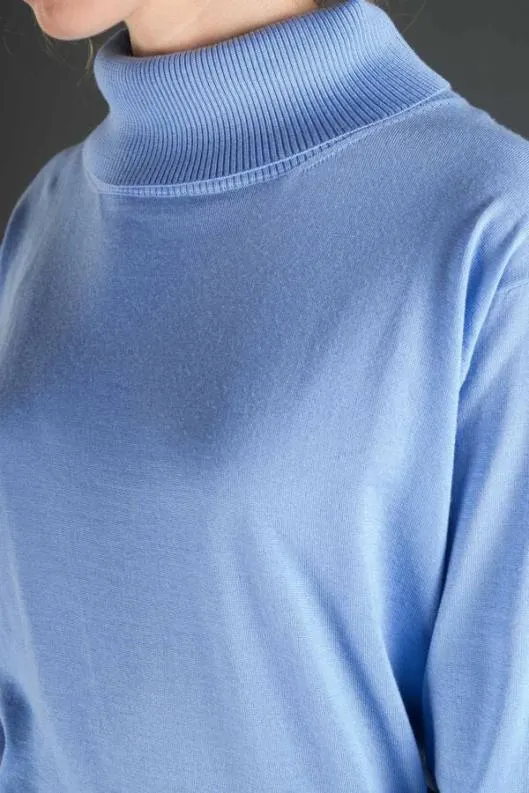 MooRER Knitwear Women AVAZEF Azzurro