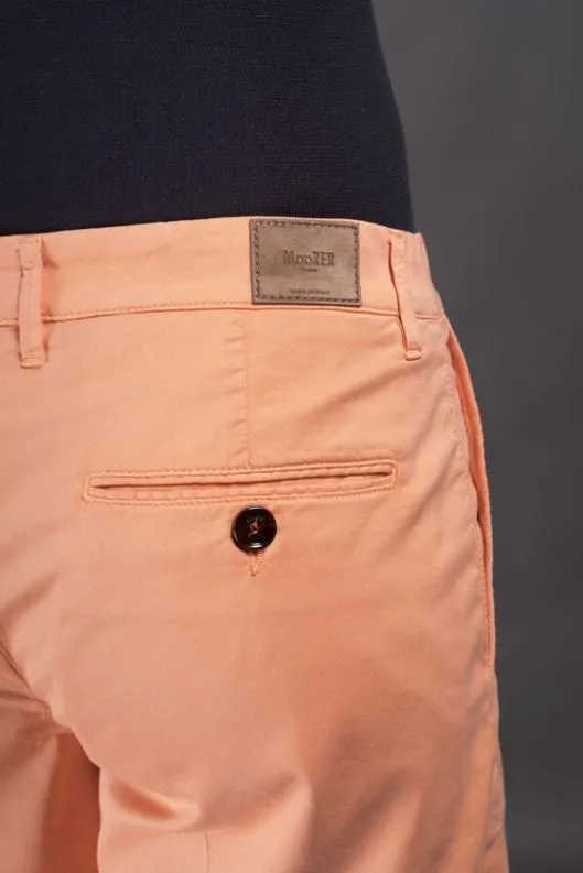 MooRER Pants Men ALICUDISEC Albicocca