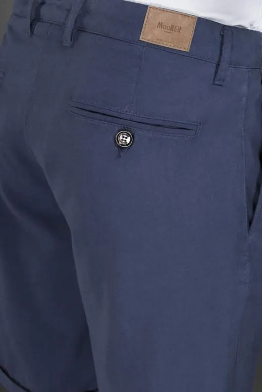 MooRER Pants Men ALICUDISI2 Antillesblue