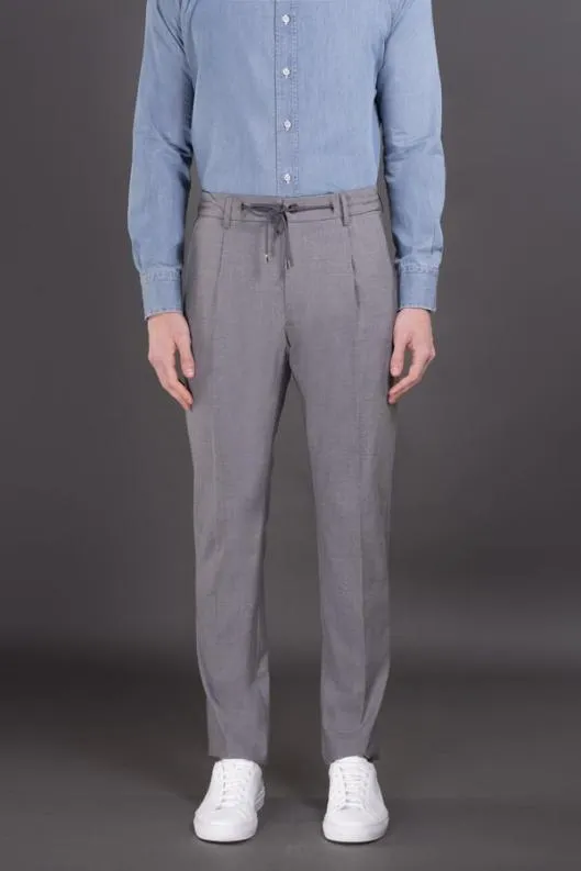 MooRER Pants Men ANTONSLW Grigiomedio