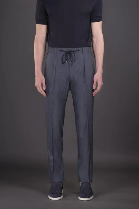 MooRER Pants Men ANTONW3 Lightdenim