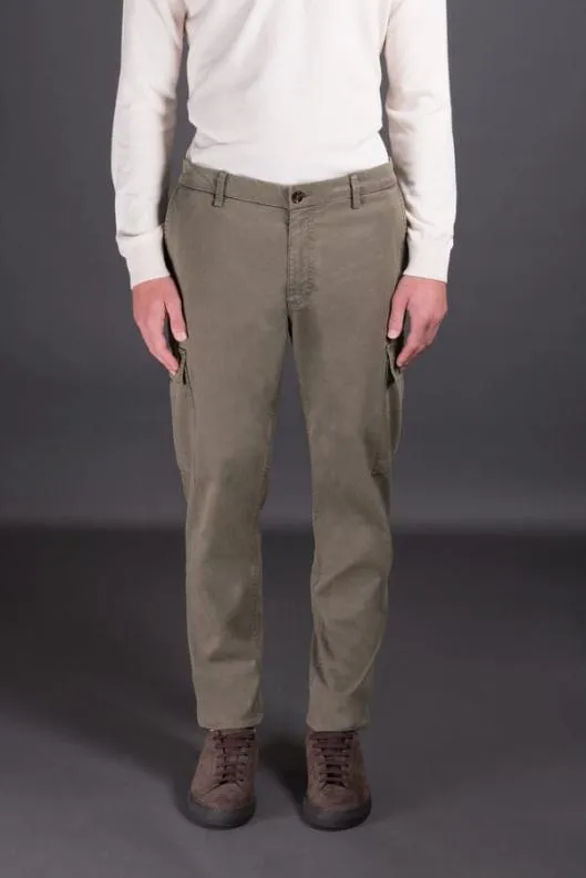 MooRER Pants Men BRODYTRK Militare
