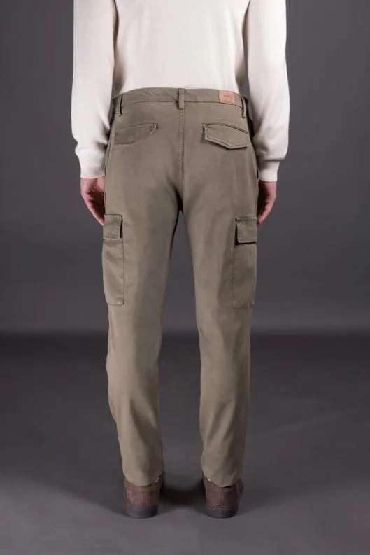 MooRER Pants Men BRODYTRK Militare