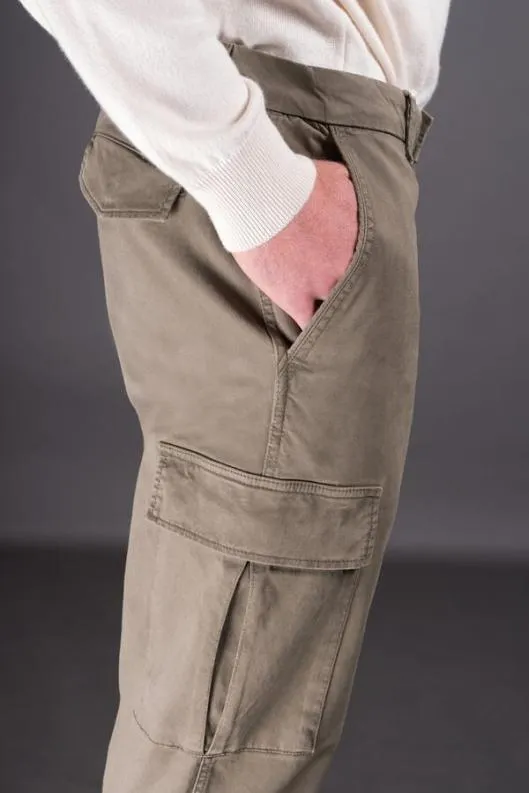 MooRER Pants Men BRODYTRK Militare