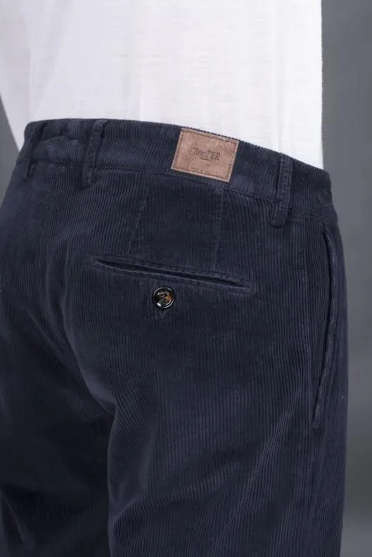 MooRER Pants Men CHADWICKVL1 Navy