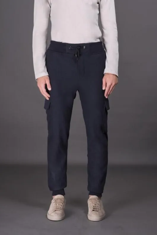 MooRER Pants Men ENRICHJT Dark Blu