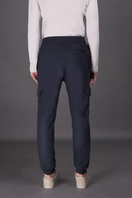 MooRER Pants Men ENRICHJT Dark Blu