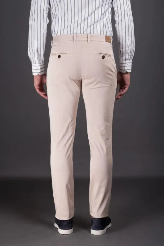 MooRER Pants Men FILICUDIKEL Mandorla