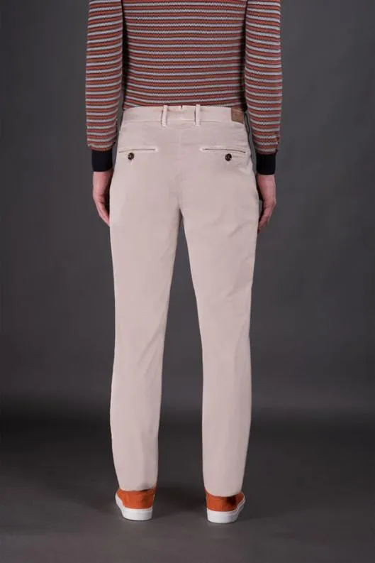 MooRER Pants Men FILICUDISEC Mandorla