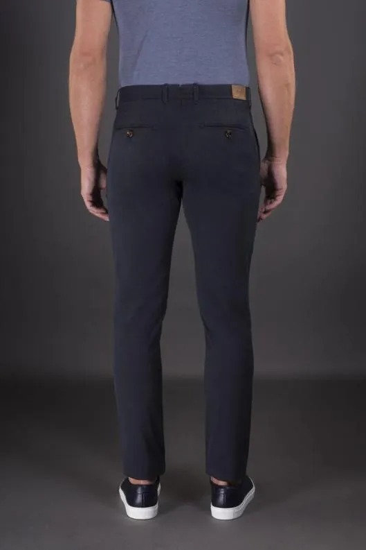 MooRER Pants Men FILICUDISEC Navy