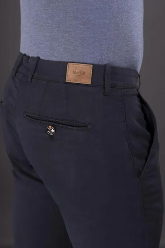MooRER Pants Men FILICUDISEC Navy