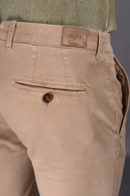 MooRER Pants Men LEVANZOTRK Sabbia