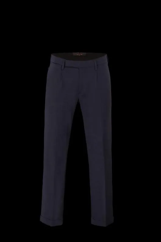MooRER Pants Men NIGELJ Navy