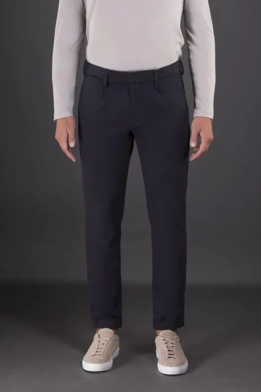 MooRER Pants Men NIGELJ Navy