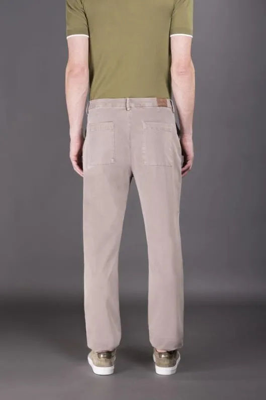 MooRER Pants Men NILESPFG Tortora