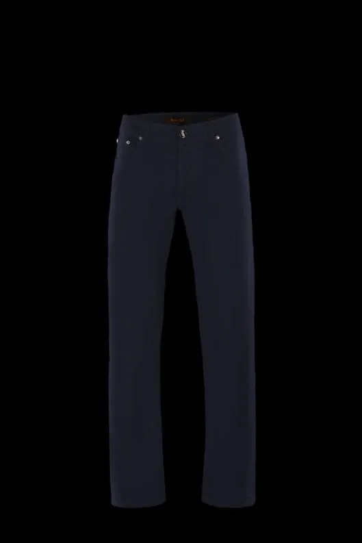 MooRER Pants Men PAVELSEC Navy
