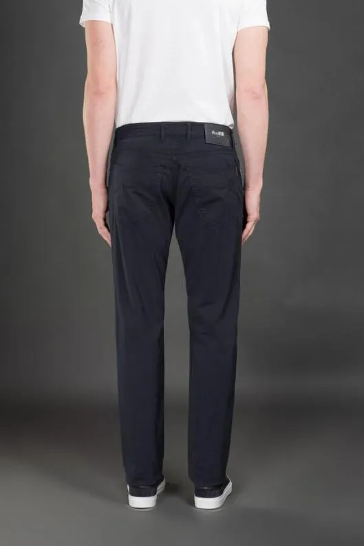 MooRER Pants Men PAVELSEC Navy