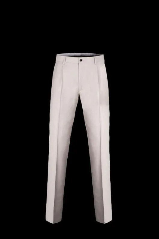 MooRER Pants Men VIESTEW3 Avorio