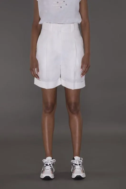 MooRER Pants Women ENGYSTF Bianco