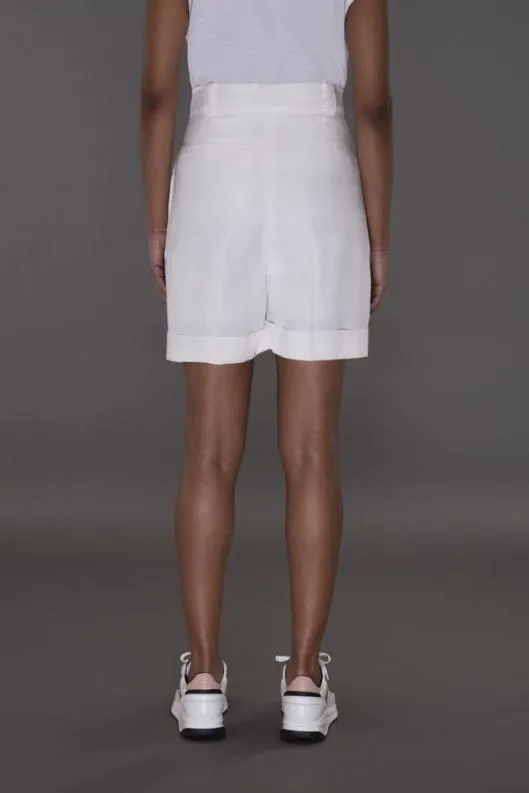 MooRER Pants Women ENGYSTF Bianco