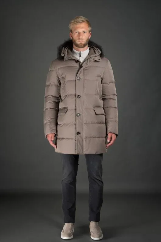 MooRER Parka Men BARBIERIWK Visone