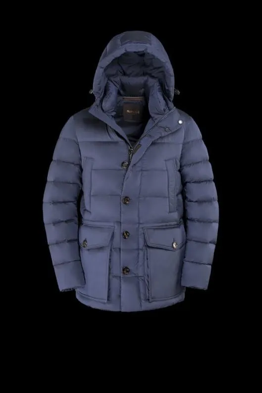 MooRER Parka Men FAGIOS3C Ocean