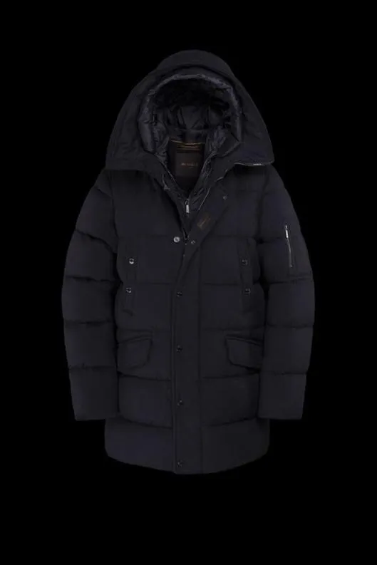 MooRER Parka Men GRIMAIL Bluscuro