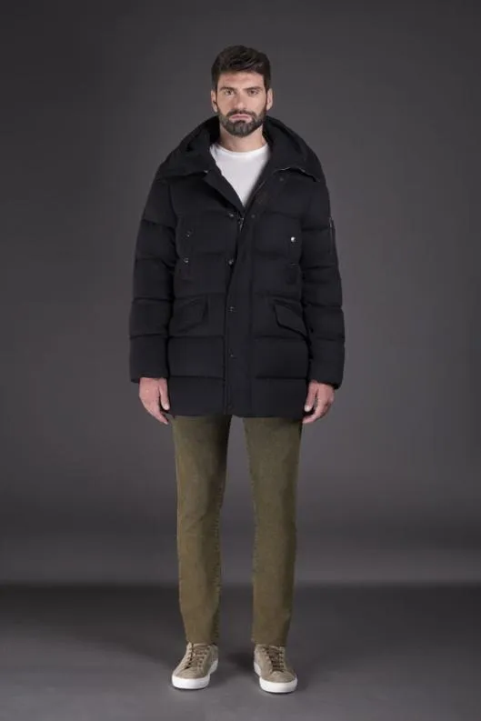 MooRER Parka Men GRIMAIL Bluscuro