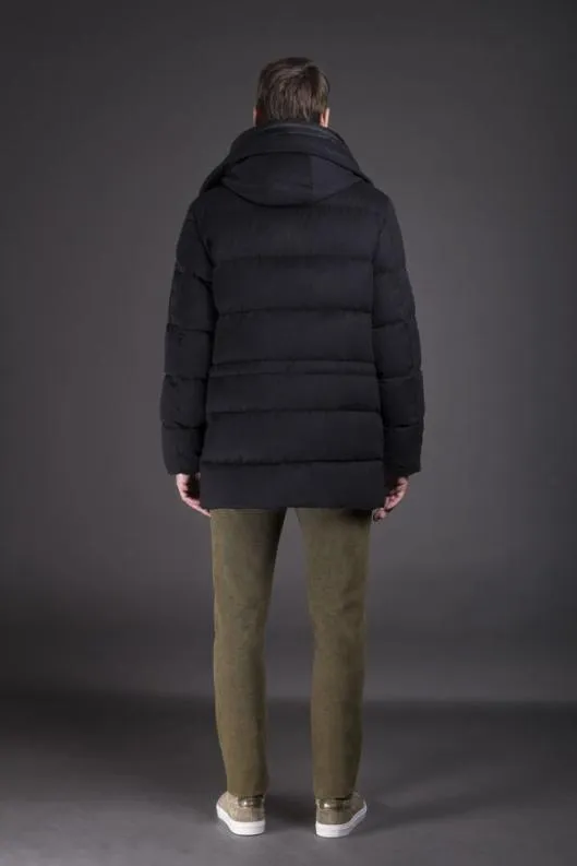 MooRER Parka Men GRIMAIL Bluscuro